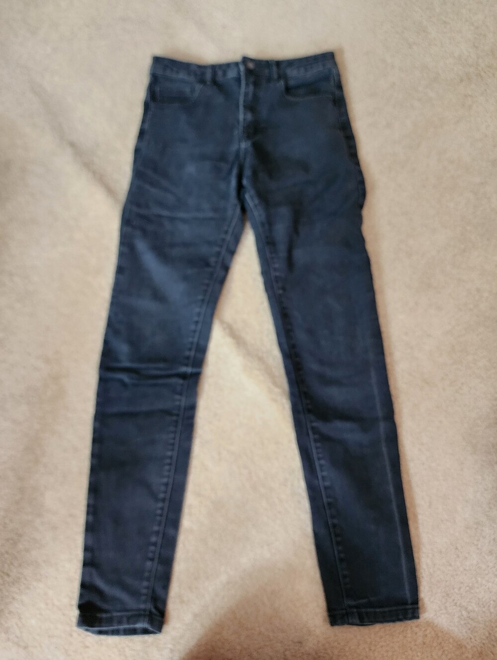 Forever 21 Dark Navy Skinny Jeans